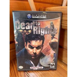 Nintendo GameCube Dead to Rights VideoGame  2002 - Mature - Preowned